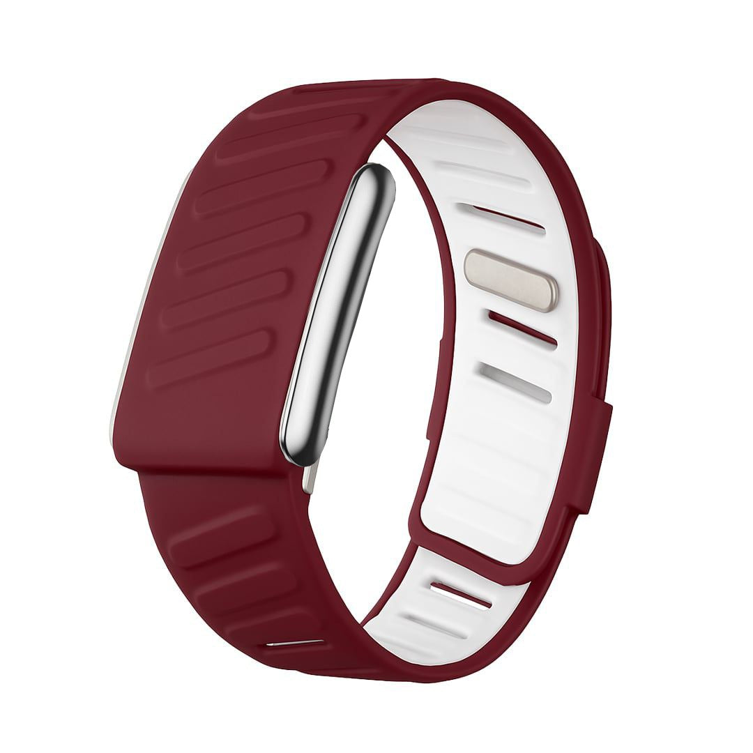 Whoop 5.0 compatible Sport Lux Band Chrome-Finish Buckle for Peak by DIVIURA