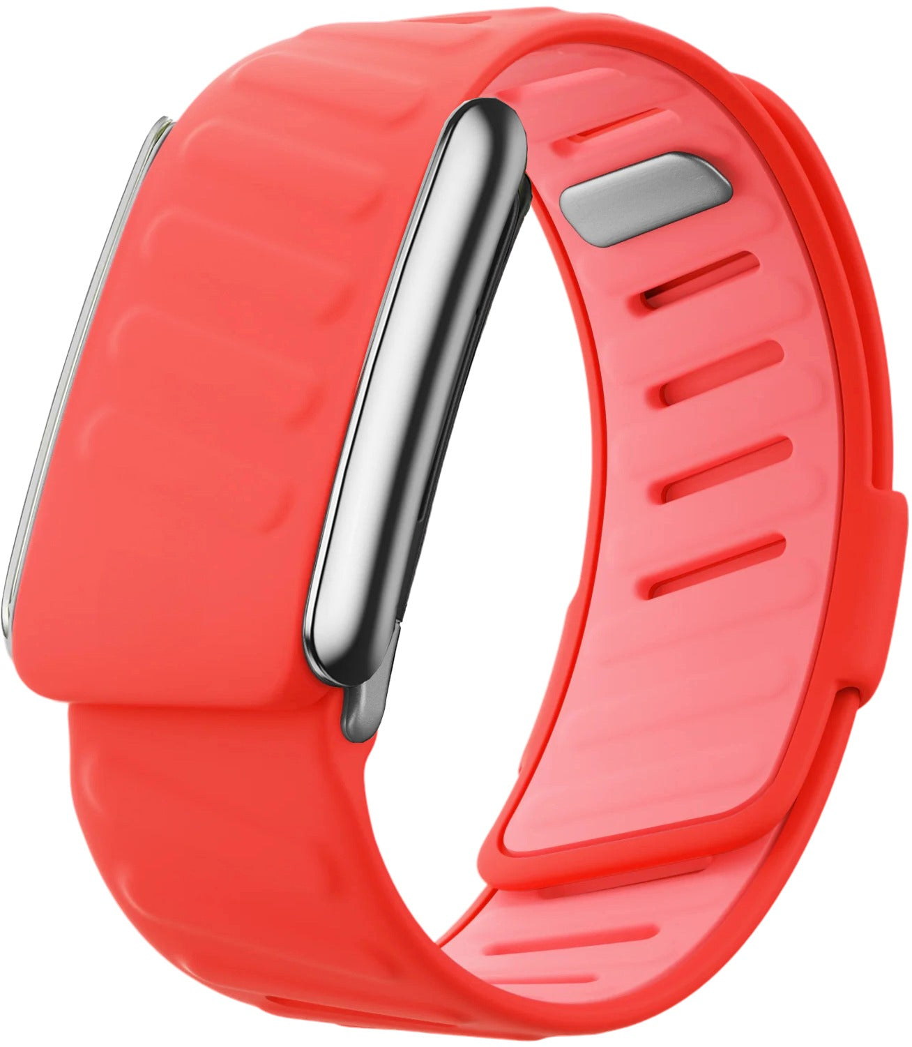 Whoop 5.0 compatible Sport Lux Band Chrome-Finish Buckle for Peak by DIVIURA