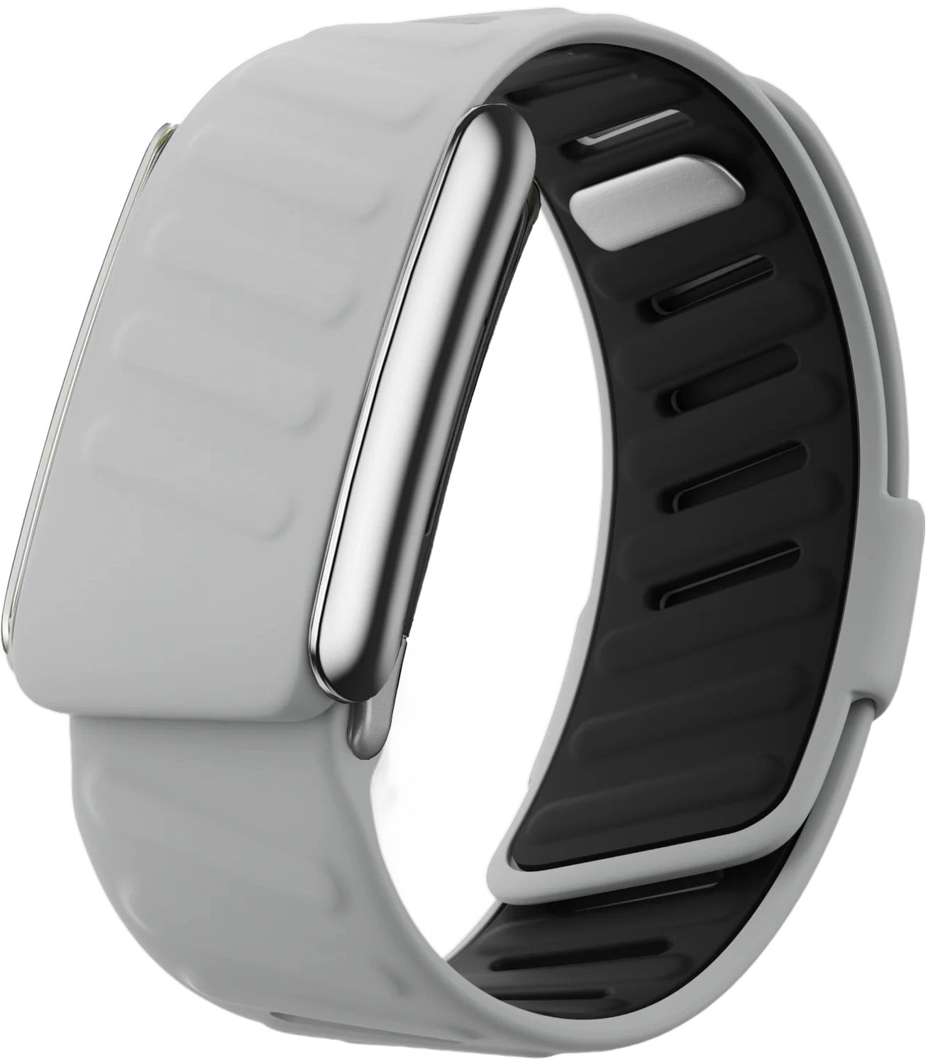 Whoop 5.0 compatible Sport Lux Band Chrome-Finish Buckle for Peak by DIVIURA