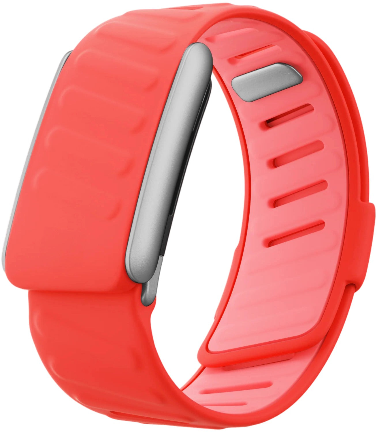 Whoop 5.0 compatible Sports-Premium strap with  Silver-Matt Buckle for One/Peak