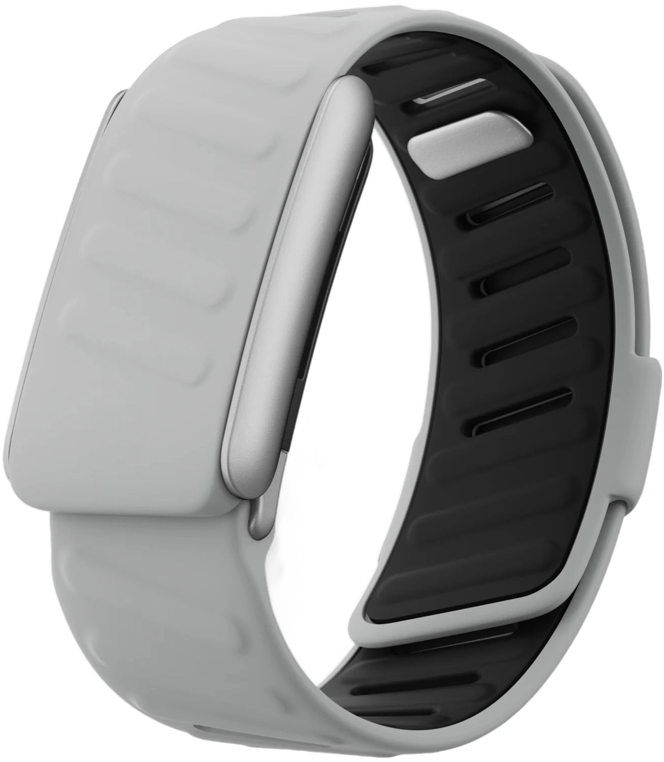 Whoop 5.0 compatible Sports-Premium strap with  Silver-Matt Buckle for One/Peak