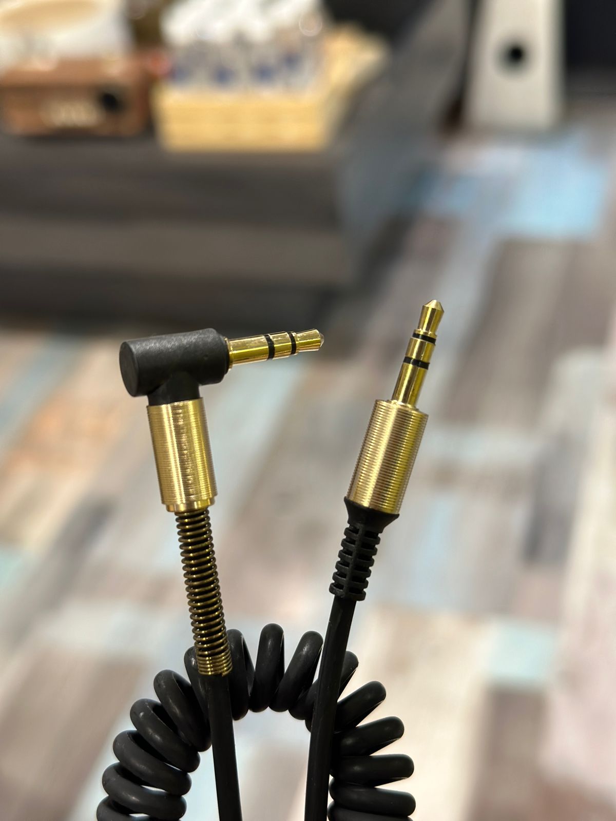 Studio-Y Gold Plated 3.5mm Aux Cable