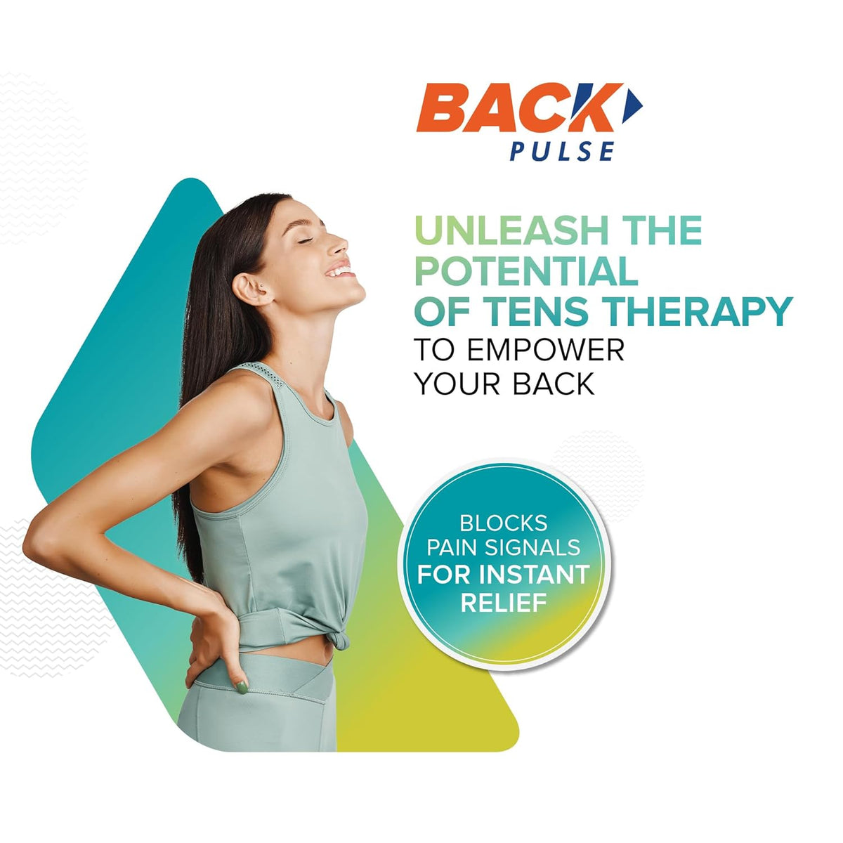 Back Pulse Tank COMPANIO Back Pulse Massager Device - Relief from Back Pain – mgviplounge