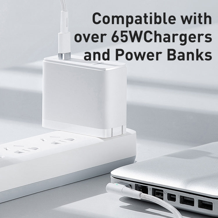 Baseus Zinc Magnetic Series 60W USB-C / Type-C to L-shaped Port Charging Cable