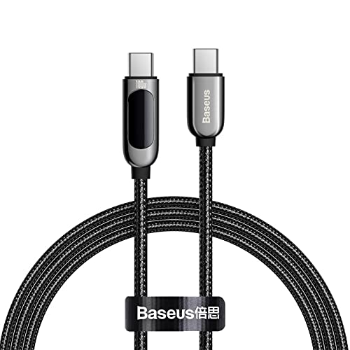 Baseus Display Fast Charging Data Cable Usb Type C(Type-C To Type-C) 100W