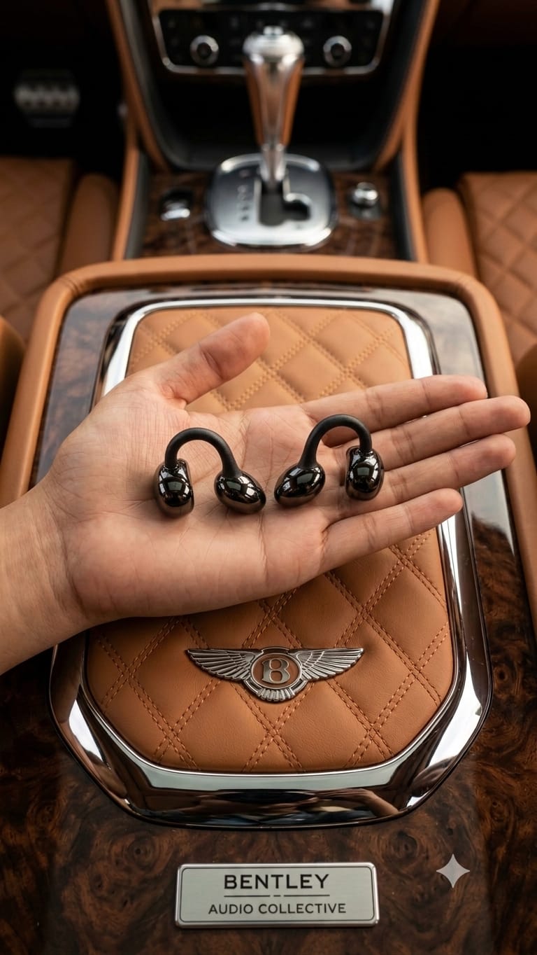 Bentley Open-Ear AI Earbuds
