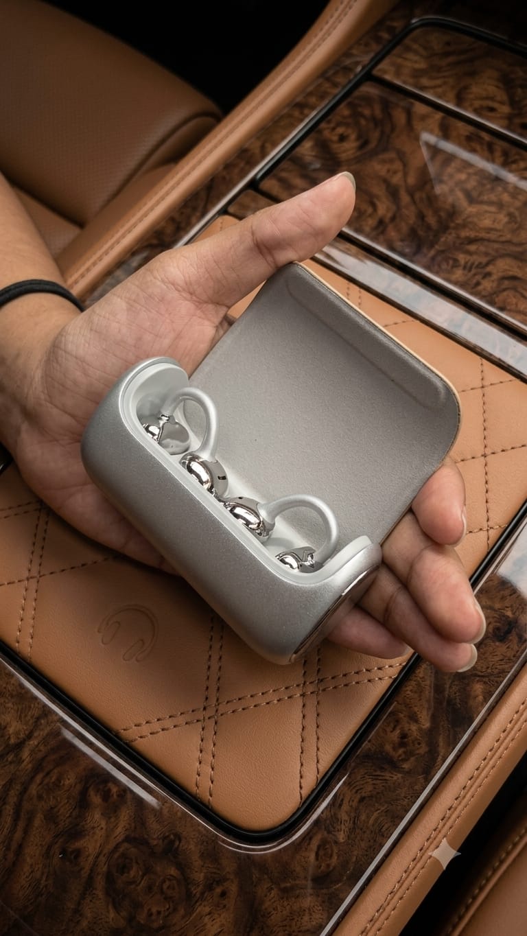 Bentley Open-Ear AI Earbuds