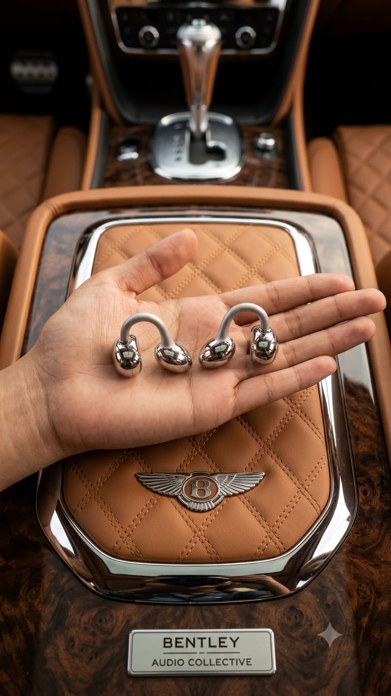 Bentley Open-Ear AI Earbuds