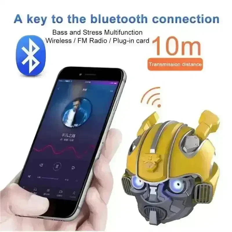Transformers Bumblebee Inspired Bluetooth Speaker