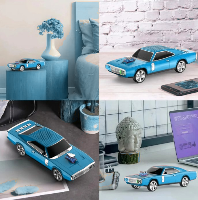 Sports Car (Dodge Challenger) Wireless Bluetooth Speaker