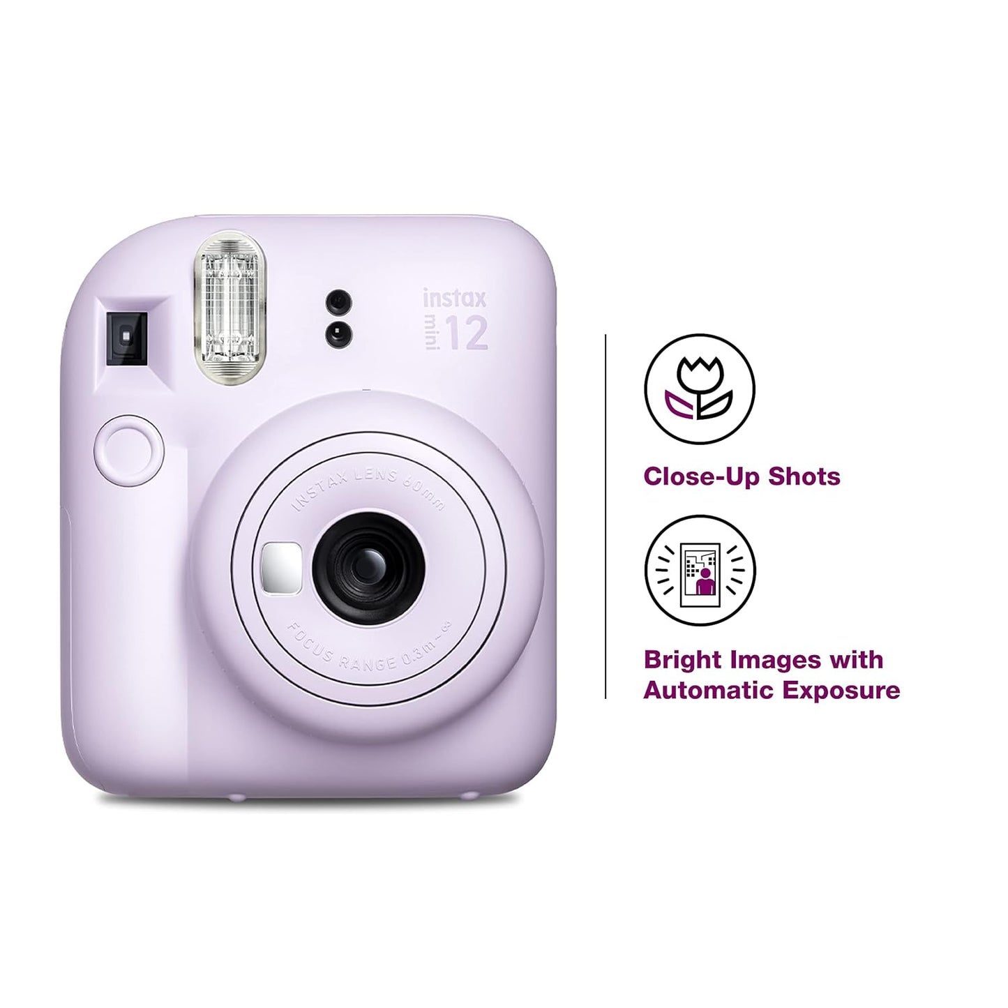 Fujifilm Instax Mini 12 Instant Camera mega box