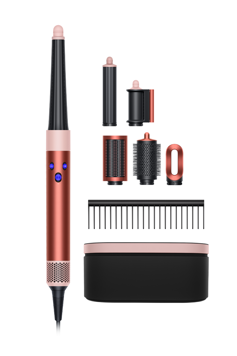 Dyson Airwrap i.d.™ multi-styler and dryer in Strawberry bronze and blush pink