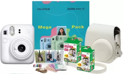 Fujifilm Instax Mini 12 Instant Camera mega box