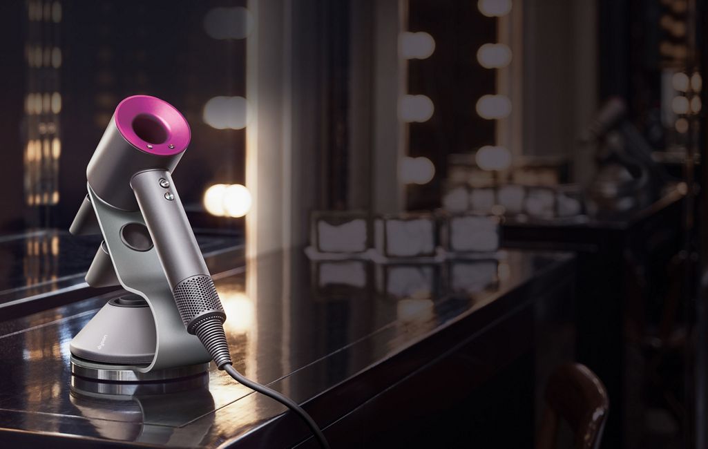 Dyson Supersonic™ (Fuchsia/Iron) only Device used like new