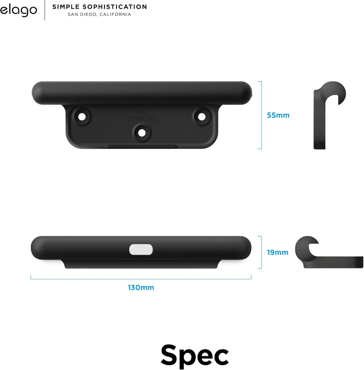 elago Home Hub Mount [Black] for iPad