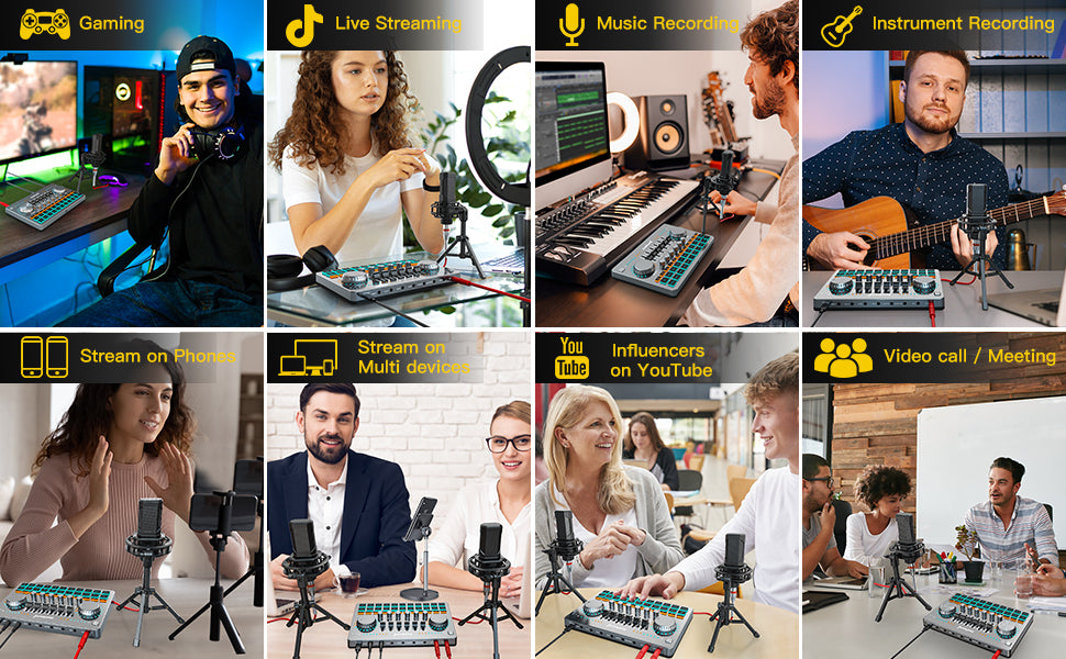 ZealSound v13-A Podcast Equipment Bundle