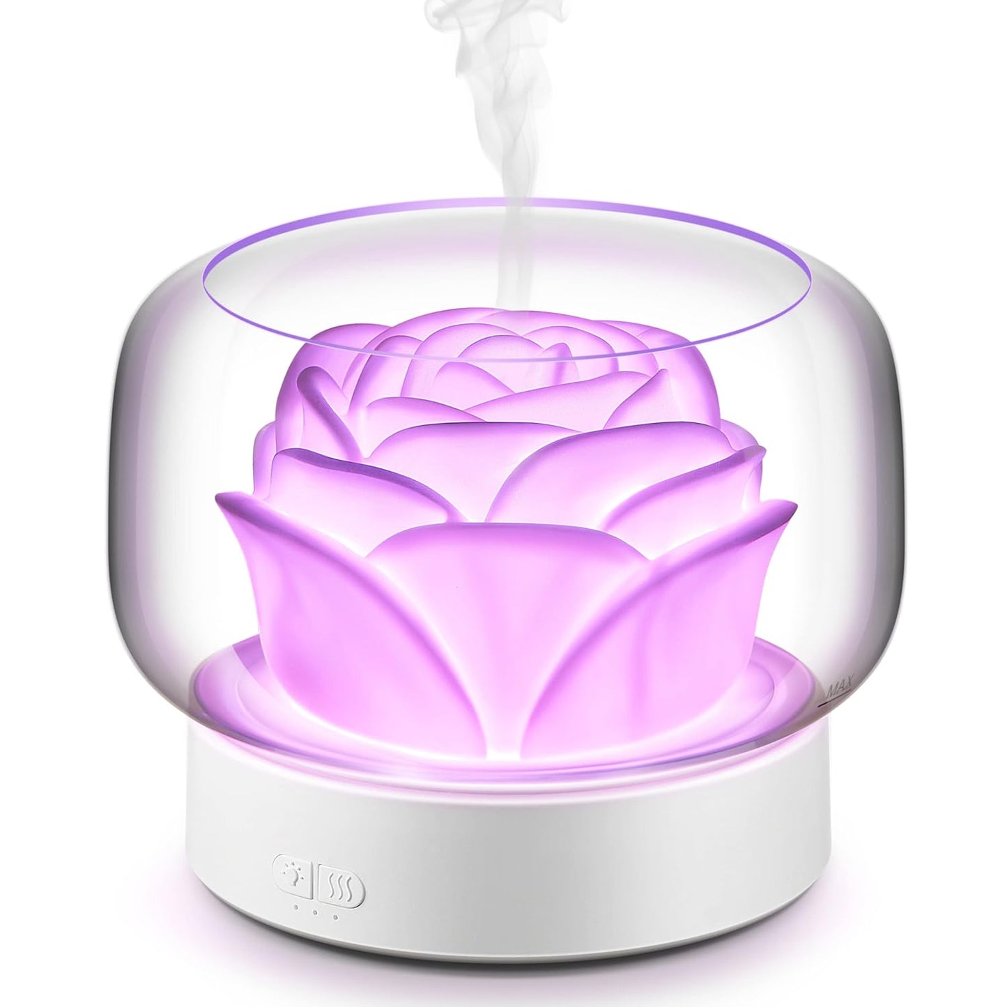 Flower Oil Diffuser Humidifiers for Bedroom