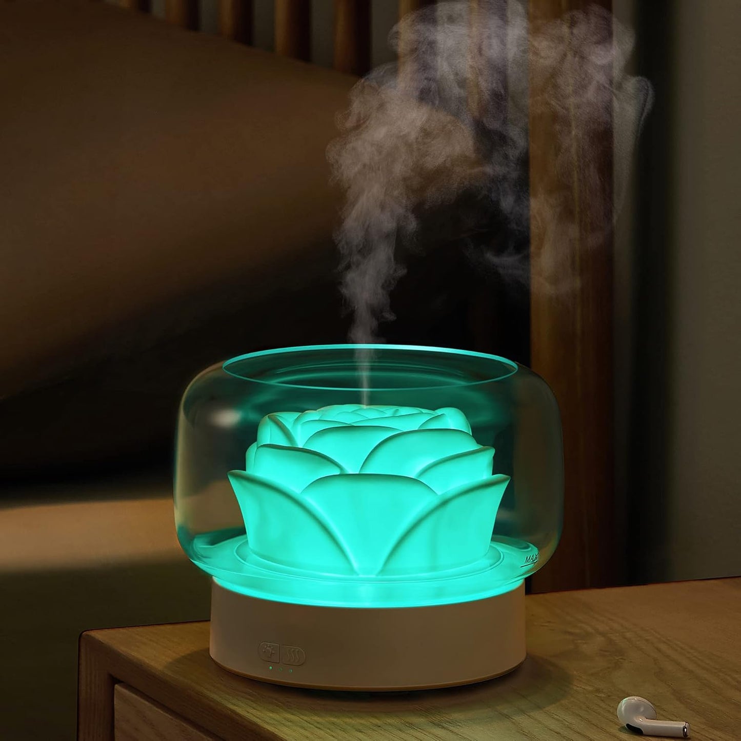 Flower Oil Diffuser Humidifiers for Bedroom