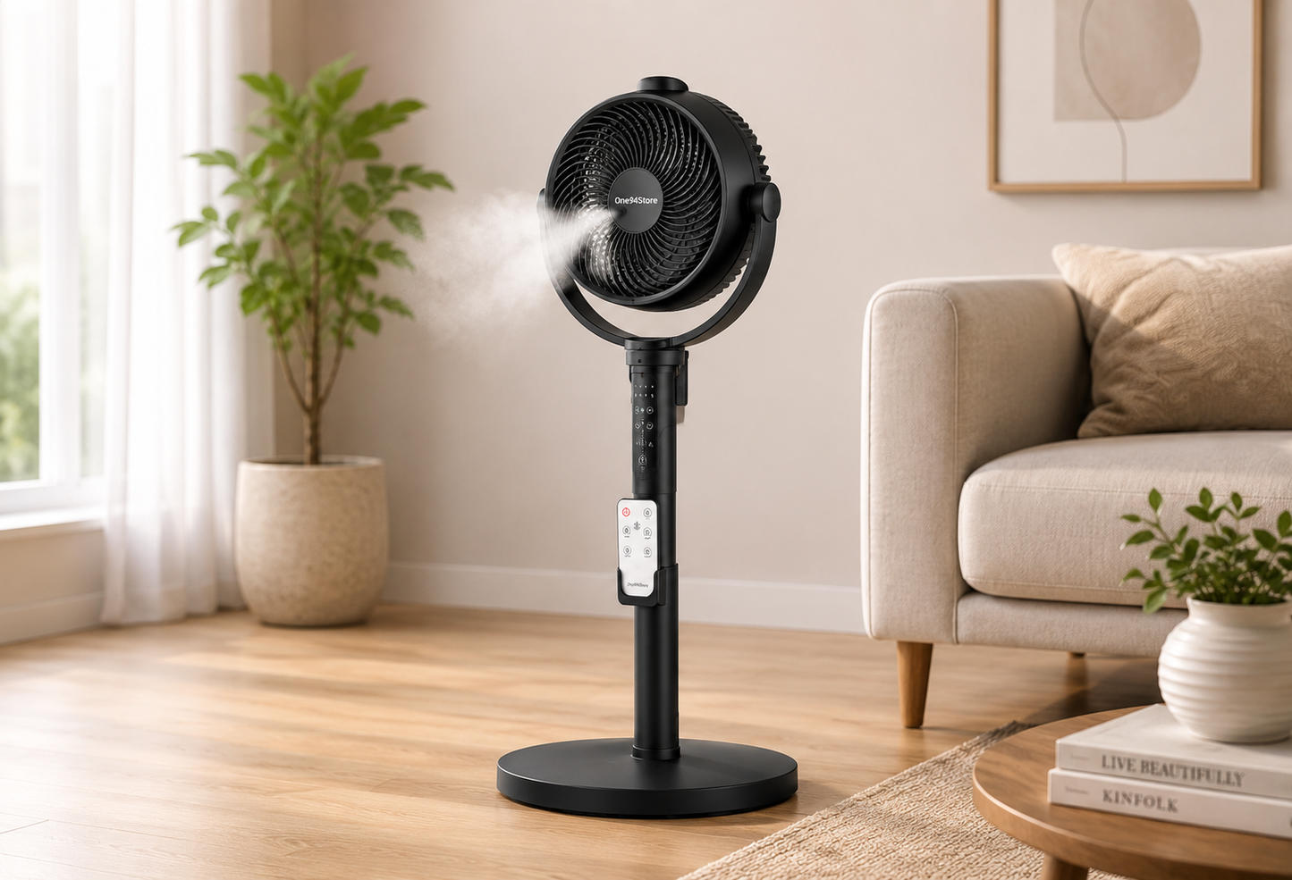 Humidification Floor Fan