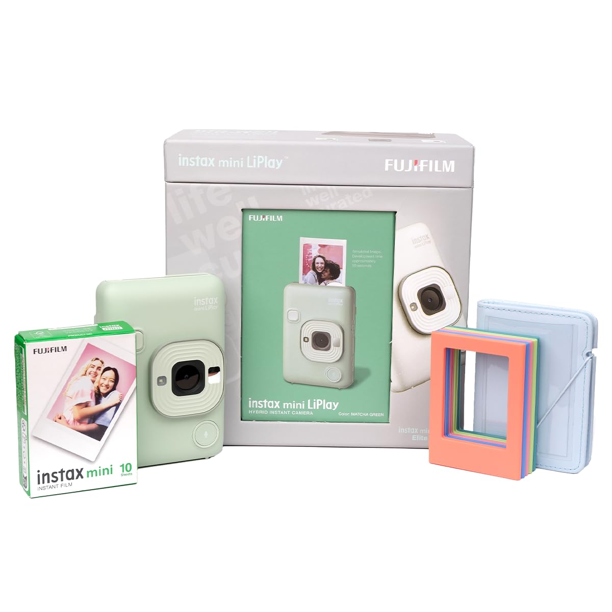 Fujifilm Instax Mini Liplay Hybrid Instant Camera Elite Box