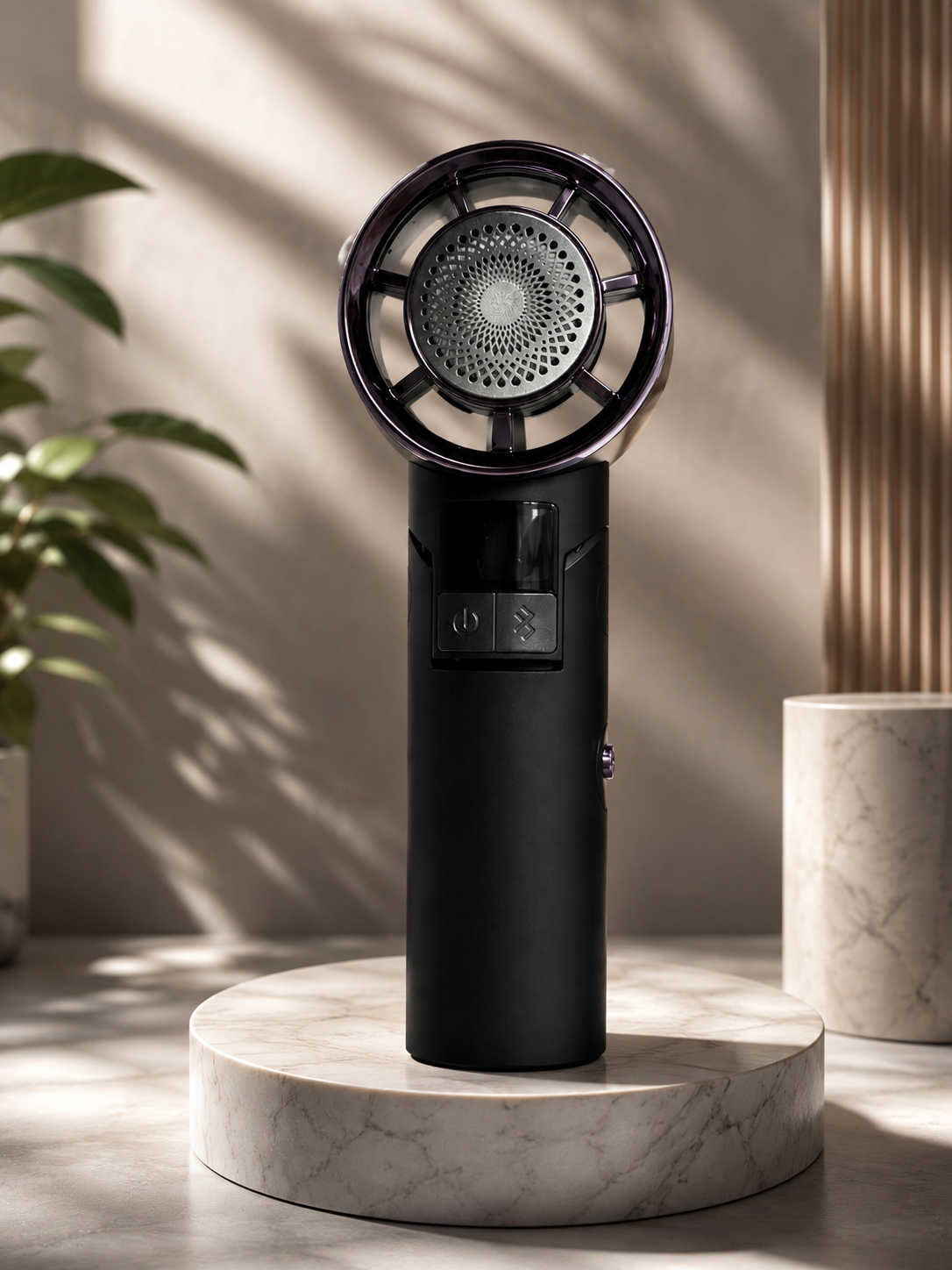 High-Speed Handheld Music Fan