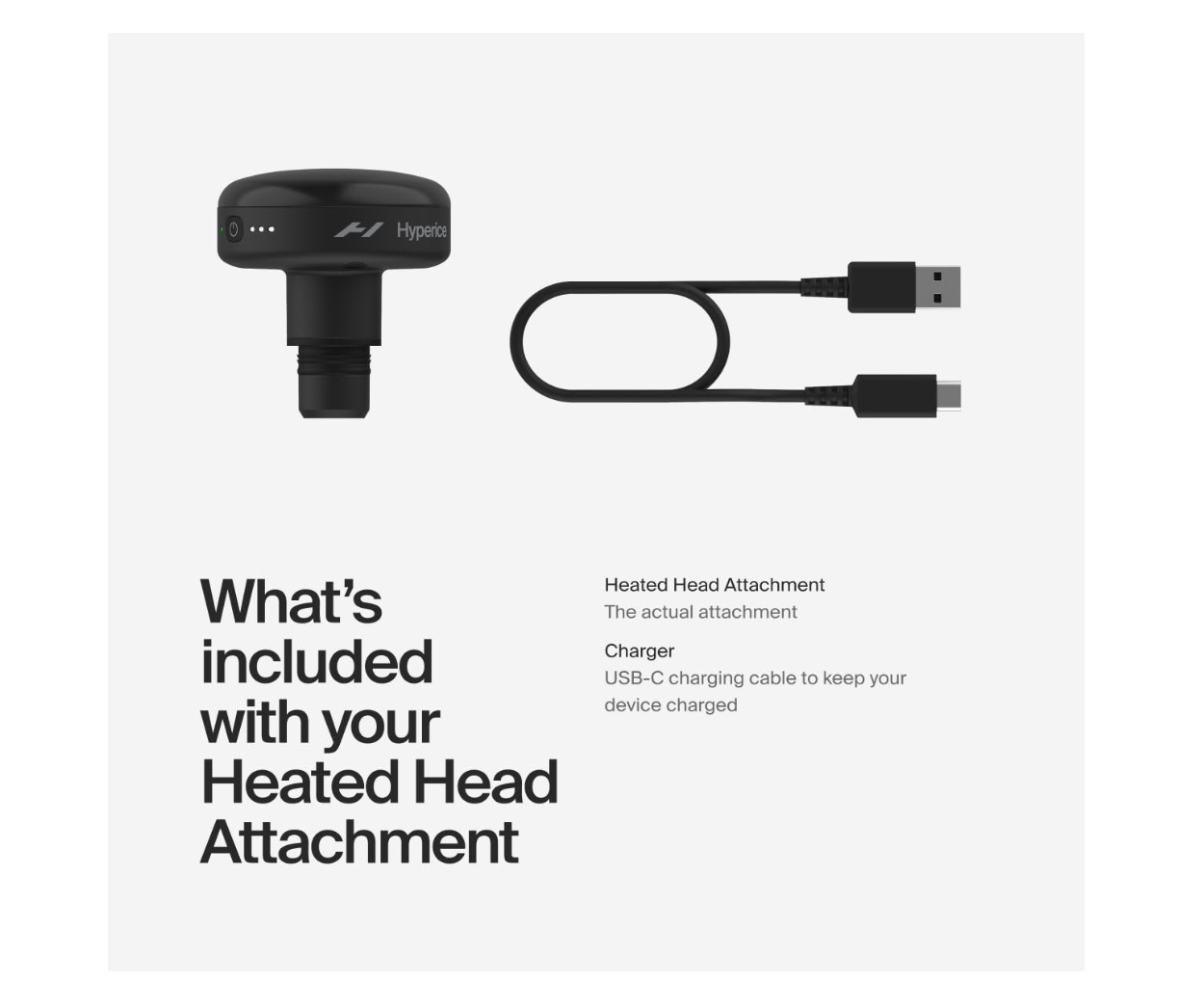 Heated Hypervolt Head Attachment