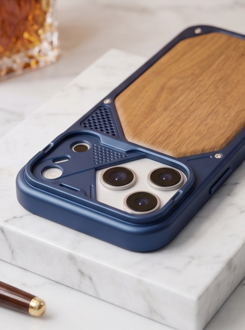 WoodFrame Slim iPhone 17 Pro | iPhone 17 Pro Max Cases