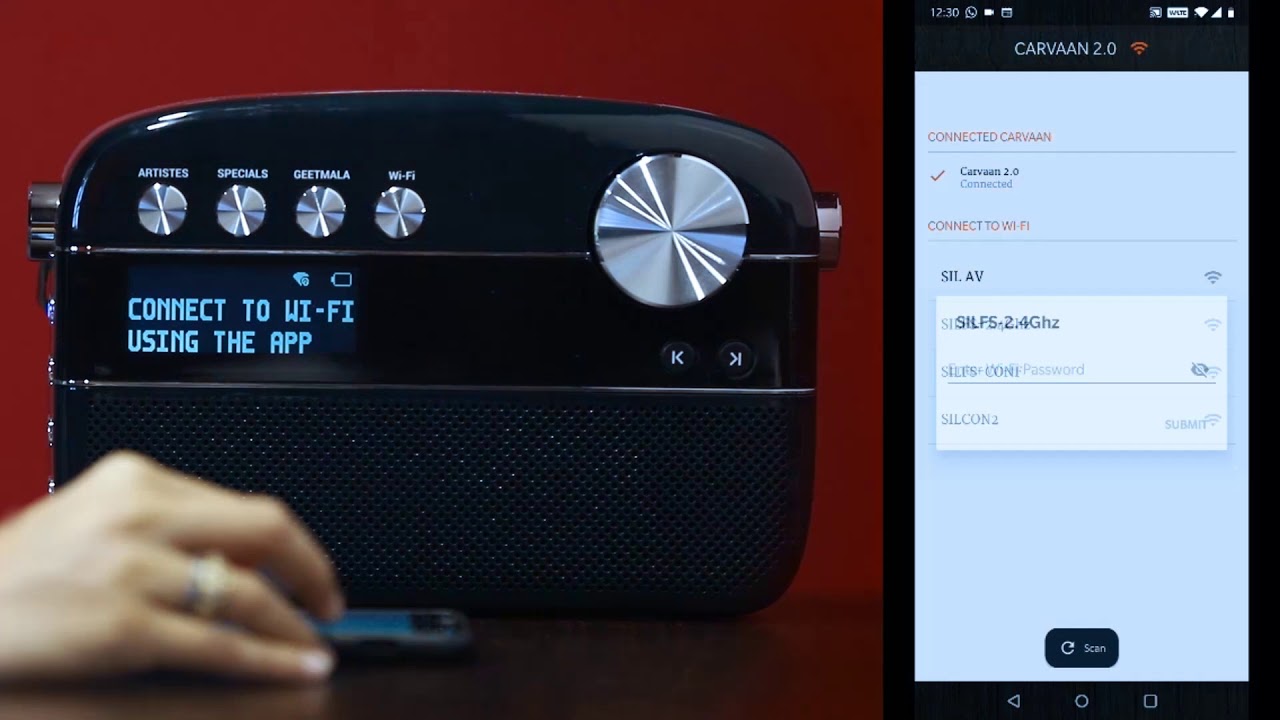 Saregama Carvaan 2.0 Digital Audio Player with Wi-Fi