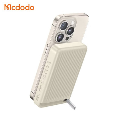 Qi2 Magnetic/Magsafe fast wireless power bank by Mcdodo (10000mAh) 30W | Macdodo MagQ