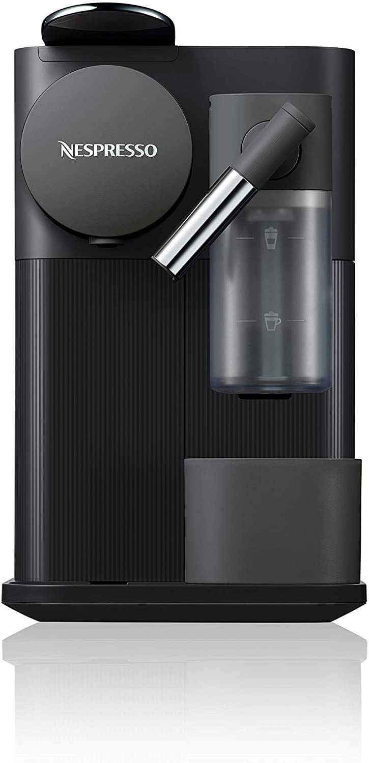 Nespresso by De'Longhi Lattissima One Original Espresso Machine with Milk Frother, Black, Coffee Pod Machine