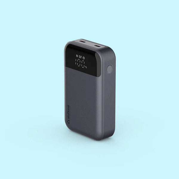 Stuftcool Mega 40W, 20W+20W Dual Type C port compact 10000mAh Powerbank