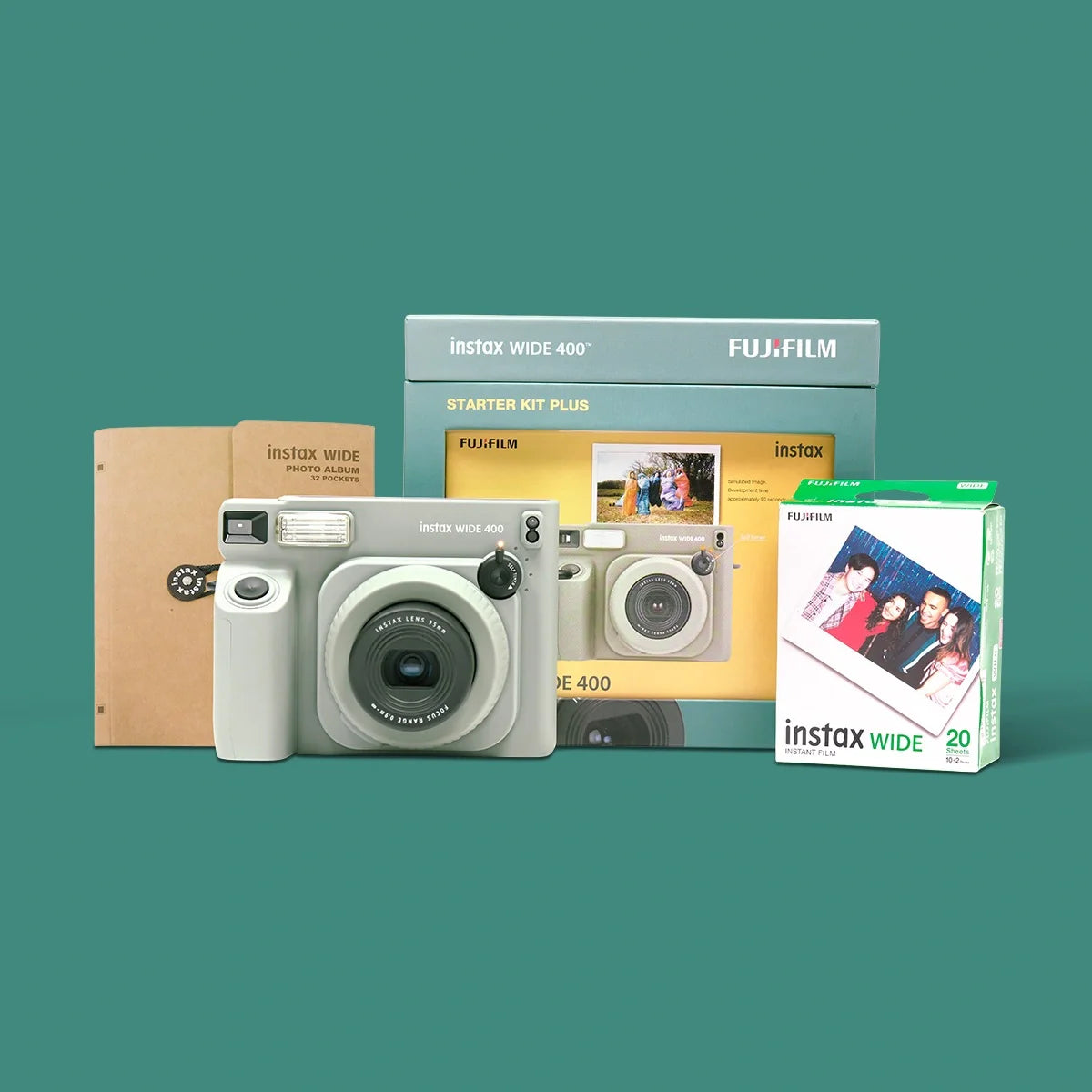 Fujifilm Instax WIDE 400 Starter Kit Plus