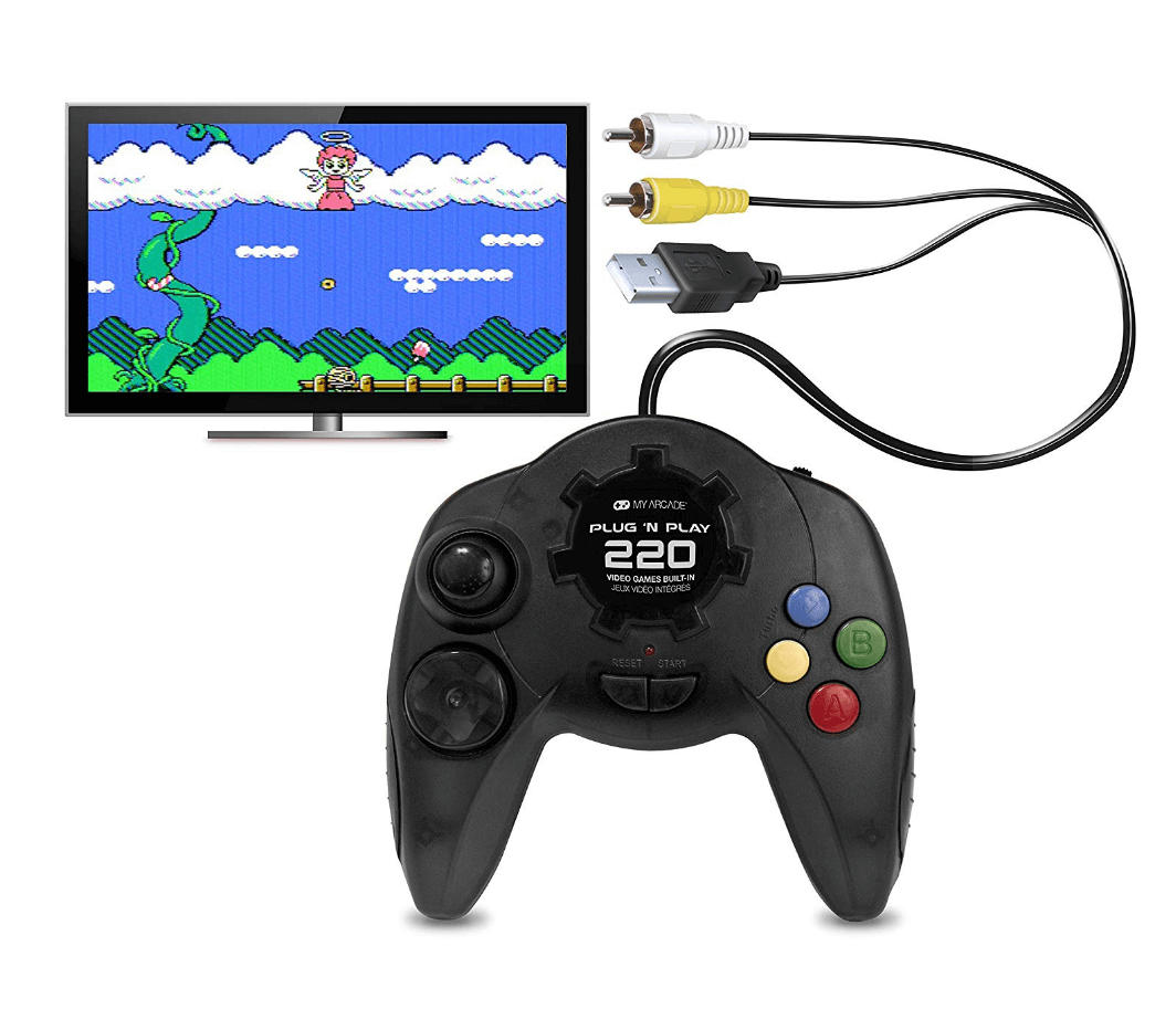 plug and play games console